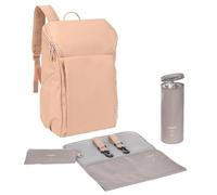 LÄSSIG Borsa fasciatoio shopper con attacco per carrozzina/Casual MIX Shopper Cord black