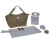 Lässig Lässig Borsa Per Pannolini/Green Label Twin Bag Triangle Olive - 1360 g