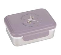 LÄSSIG Lunch Box Bambini in Acciaio Inox con Divisorio Rimovibile | Robusta e infrangibile, con divisorio rimovibile e lavabile in lavastoviglie, ideale per scuola e asilo