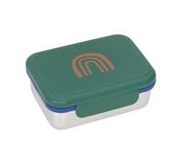 LÄSSIG Lunch Box Bambini in Acciaio Inox con Divisorio Rimovibile | Robusta e infrangibile, con divisorio rimovibile e lavabile in lavastoviglie, ideale per scuola e asilo
