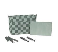 LÄSSIG Organizzatore per carrozzina per bebè Organizzatore per borsa con attacco per carrozzina e tracolla/Casual MIX Multi Bag green/olive
