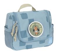 LÄSSIG Borsa per il lavaggio dei bambini Borsa per il lavaggio Borsa per la toilette da appendere/Mini Washbag Pattern Party blue