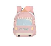 Lässig Piccolo zaino per bambini per la scuola materna con cinturino da 2 anni, 20 x 9 x 24 cm, 3,5 L, Rosa (Ice Cart)