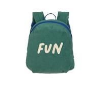 LÄSSIG Little Gang, Zaino Piccolo per Bambini da 2 Anni per la Scuola Materna, con Cinturino, 20 x 9 x 24 cm, 3.5 L, Little Gang, Verde (Fun Ocean Green)