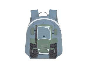 Lässig Piccolo zaino per bambini per la scuola materna con cinturino da 2 anni, 20 x 9 x 24 cm, 3,5 L, Verde (Tractor)