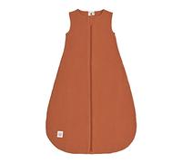 LÄSSIG Sacco nanna estivo per neonati senza maniche in mussola di cotone certificato GOTS unisex/Muslin Sleeping Bag riposo, Dimensione 86/92 13-18 Mesi