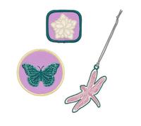 Lässig Set di ciondoli e toppe (3 pezzi) con chiusura a scatto/School Patches Set Dragonfly