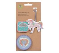 Lässig School Patches Set 3-teilig Unicorn Glitter