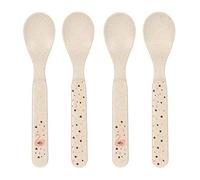 LÄSSIG Set di cucchiai per bambini (4 pezzi) Posate per bambini senza melamina, senza BPA, lavabili in lavastoviglie e in microonde/Spoon Set Little Water Whale