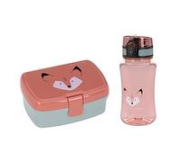 LÄSSIG Set pranzo con contenitore per il pranzo e borraccia (460 ml)/About Friends Fox