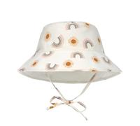 LÄSSIG Splash & Fun - Cappello da sole per bambini e bambini, con protezione UV Rainbow Nature 19-36 mesi, Rainbow Nature, 50-51