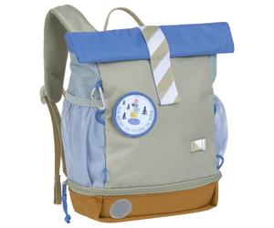 Lässig Sunny Explorer - Zaino con rotolo per bambini Mini 32.5 cm (grün/blau)