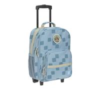 LÄSSIG Valigia per bambini trolley da viaggio con manico telescopico e ruote per il bagaglio a mano dei bambini/Trolley Pattern Party blue