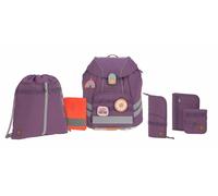 LÄSSIG Set di 7 zaini scuola per bambini/School Set Flexy Unique, Violett