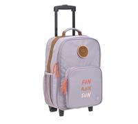 LÄSSIG Valigetta da viaggio per bambini con asta telescopica e ruote per bagaglio a mano/Trolley per bambini