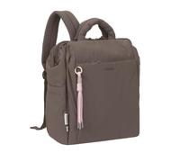 LÄSSIG zaino fasciatoio Minoa 20 l con accessori per il cambio e scomparto per laptop, marrone