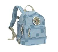 LÄSSIG Zaino per bambini con fascia toracica Zaino per l'asilo 27 cm, 6,5 litri, 3 anni/Mini Backpack Pattern Party blue