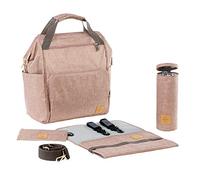 LÄSSIG Zaino per pannolini con accessori Borsa per pannolini Borsa Fasciatoio/Goldie Backpack, rosa