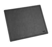 Läufer 37636 - Tappetino mouse Ambiente Modena, in vera pelle, 21 x 26 cm, nero