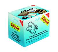 Läufer Rondella 59081 - Nastro a croce elastico, elastici 130 x 11 mm, diametro 85 mm, scatola da 500 g, elastico colori assortiti