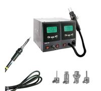 LAFAYETTE Stazione saldante e dissaldante Digitale ad Aria Calda rework SMD ssd82 160°C 480°C Prodotto RoHS CE