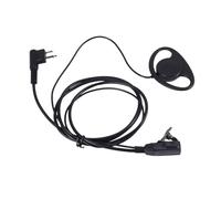 Lafeier Auricolare Ptt a 2 pin avanzato a forma di D con microfono, radio GP88S GP300 GP68 GP2000 GP88 GP3188 CP040 CP1200 A8 A6 A10 A12