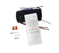 Lafeier Conversione di frequenza Ventilatore da soffitto Kit Telecomando Luce Ad Alta Tensione 6 Velocità Ricevitore Controller