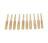 Lafeier Kit per affilare catena per motosega elettrica, 10 pezzi, con dischi diamantati placcati in titanio, ad alta durezza, 3/16 pollici