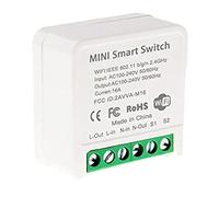 Lafeier Mini Smart WiFi Relè Switch, FAI DA TE modulo interruttore luce vita/applicazione Tuya, telecomando senza fili