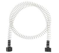 Lafeier Zipline - Freno a molla, 165 cm, in acciaio inox, resistente, con cerniera