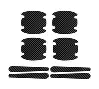 LAFENI 8 PCS Pellicola Protettiva per Maniglia Portiera Auto per Audi A5 Coupe (8T3) 2007-2016, Protezione Maniglie Porta Adesivi AntiGraffio Accessori,A/Black