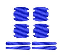 LAFENI 8 PCS Pellicola Protettiva per Maniglia Portiera Auto per Audi A5 Coupe (8T3) 2007-2016, Protezione Maniglie Porta Adesivi AntiGraffio Accessori,D/Blue