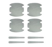 LAFENI 8 PCS Pellicola Protettiva per Maniglia Portiera Auto per Audi A5 Coupe (8T3) 2007-2016, Protezione Maniglie Porta Adesivi AntiGraffio Accessori,C/Silver