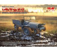 Laffly (f) Typ V15T, WWII German Military Vehicle 1:35 Plastic Model Kit ICM