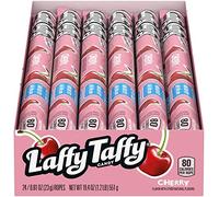 Laffy Taffy Cherry Rope Sour Candy 23g (confezione da 24) American Candy & Dolci