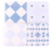 Lafinesse Em6825 - Sottobicchieri in pietra per caldo o freddo Em6825, in gres porcellanato