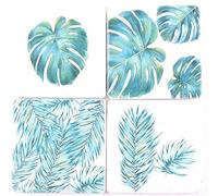 Lafinesse Em6908 - Sottobicchieri in pietra per caldo o freddo Em6908, in gres porcellanato