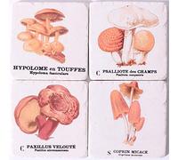 Lafinesse Em7101 - Sottobicchieri in pietra per caldo o freddo Em7101, in gres porcellanato