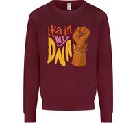 L'Africa È Nel Mio DNA Felpa Jumper Juneteenth Black Lives Matter Per Bambini