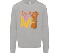 L'Africa È Nel Mio DNA Felpa Jumper Juneteenth Black Lives Matter Per Bambini