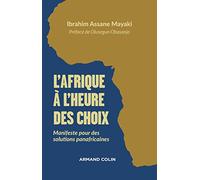 L'Afrique à l'heure des choix: Manifeste pour des solutions panafricaines