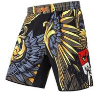 LAFROI Uomo Pantaloni da MMA, Boxe, Cross Training e Altri Sport da Combattimento-QJK06 Royal Size SM