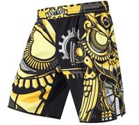 LAFROI Uomo Pantaloni da MMA, Boxe, Cross Training e Altri Sport da Combattimento-QJK06 Time Manager Size MD