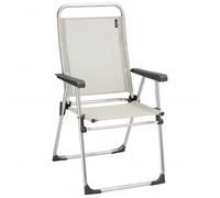 Sedia pieghevole Lafuma Mobilier Alu Victoria Batyline beige chiaro