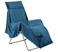 Coperta Lafuna Mobilier Flocon Relax Polar blu scurp