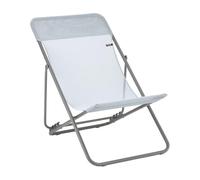 Lafuma Mobilier Lettino, Colore: cileno Sedia a Sdraio Maxi, Lega di Acciaio, Cielo, 62x91x76 cm
