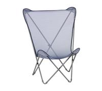 Lafuma Mobilier Maxi Pop Up Folding Chair with Batyline, Blu/Grigio