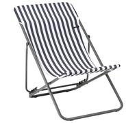 Lafuma Mobilier - Maxi Transat Airlon + - Sedia da campeggio grigio/bianco