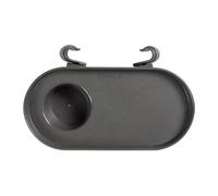 Lafuma Mobilier Mobile Portabicchieri per Poltrona Relax in plastica Riciclata al 100%, Titanio, LFM5255_9105