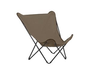 Lafuma Mobilier - Poltrona pieghevole compatta - Pop Up XL Airlon Grès - Marrone